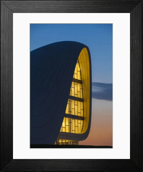 Framed Print : Azerbaijan, Baku, Heydar Aliyev Cultural Center - a Library, Museum and Conference center Framed Print : Azerbaijan, Baku, Heydar Aliyev Cultural Center - a Library, Museum and Conference center