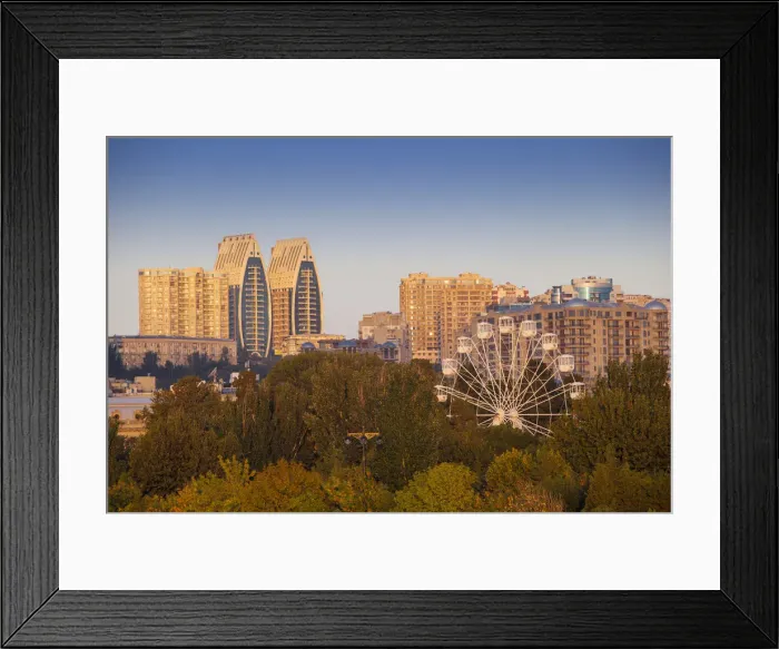 Framed Print : Azerbaijan, Baku, City view Framed Print : Azerbaijan, Baku, City view