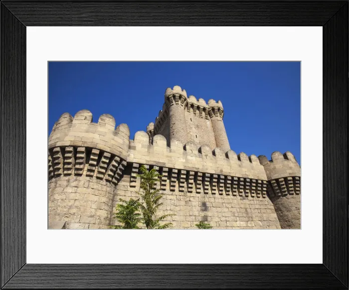 Framed Print : Azerbaijan, Absheron Peninsula, Mardekan, Mardakan castle - 1187   Framed Print : Azerbaijan, Absheron Peninsula, Mardekan, Mardakan castle - 1187  
