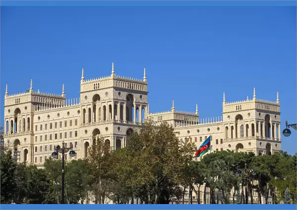 Azerbaijan, Baku, Government House, housing various state ministries of Azerbaijan