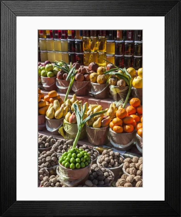 Framed Print : Azerbaijan, Vandam, fruit market Framed Print : Azerbaijan, Vandam, fruit market