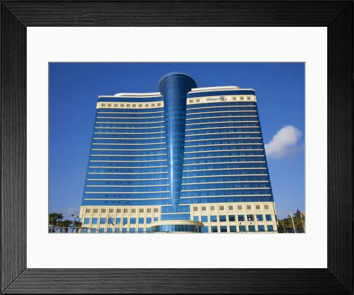 Framed Print : Azerbaijan, Baku, The Hilton Hotel Framed Print : Azerbaijan, Baku, The Hilton Hotel