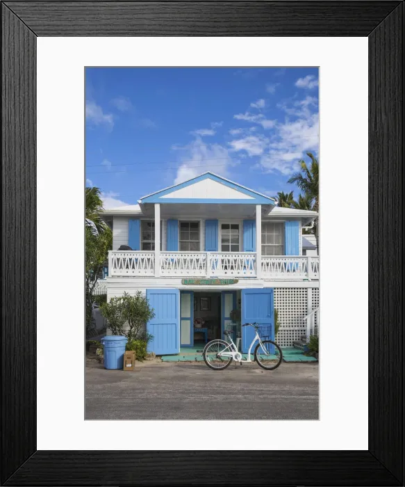 Framed Print : Bahamas, Abaco Islands, Elbow Cay, Hope Town, Bay Street, Bay Street Tellin - a harbor Framed Print : Bahamas, Abaco Islands, Elbow Cay, Hope Town, Bay Street, Bay Street Tellin - a harbor