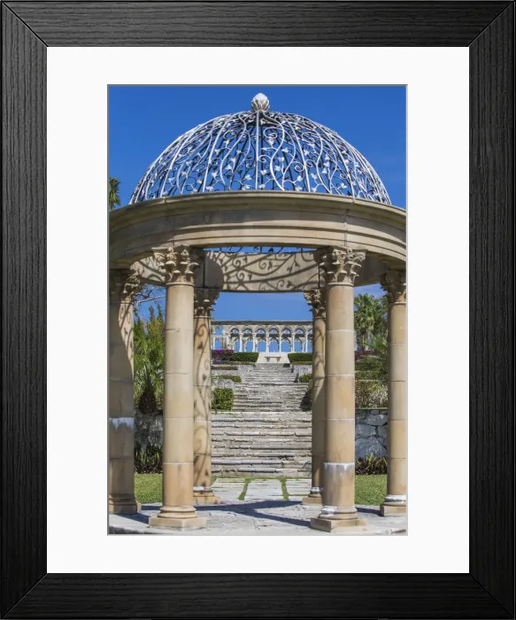Framed Print : Caribbean, Bahamas, Nassau, Paradise Island, Versailles Gardens and Cloisters Framed Print : Caribbean, Bahamas, Nassau, Paradise Island, Versailles Gardens and Cloisters