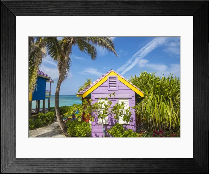 Framed Print : Caribbean, Bahamas, Providence Island, Compass Point resort Framed Print : Caribbean, Bahamas, Providence Island, Compass Point resort