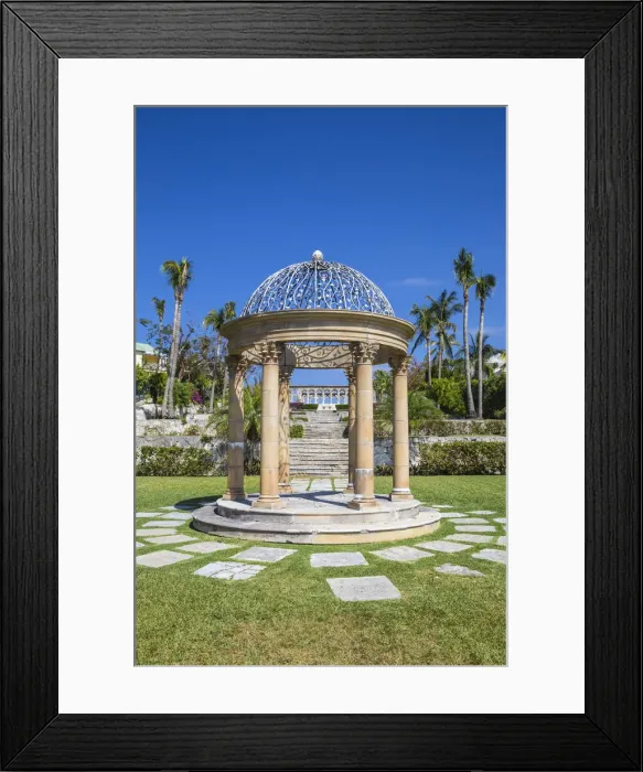 Framed Print : Caribbean, Bahamas, Nassau, Paradise Island, Versailles Gardens and Cloisters Framed Print : Caribbean, Bahamas, Nassau, Paradise Island, Versailles Gardens and Cloisters