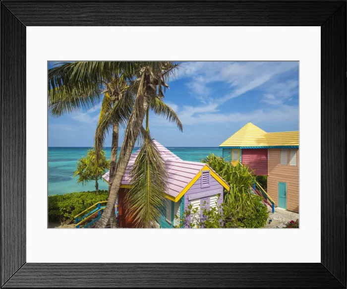 Framed Print : Caribbean, Bahamas, Providence Island, Compass Point resort Framed Print : Caribbean, Bahamas, Providence Island, Compass Point resort