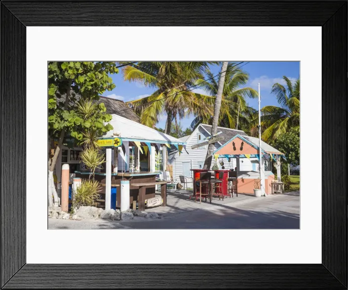 Framed Print : Bahamas, Abaco Islands, Great Guana Cay Framed Print : Bahamas, Abaco Islands, Great Guana Cay