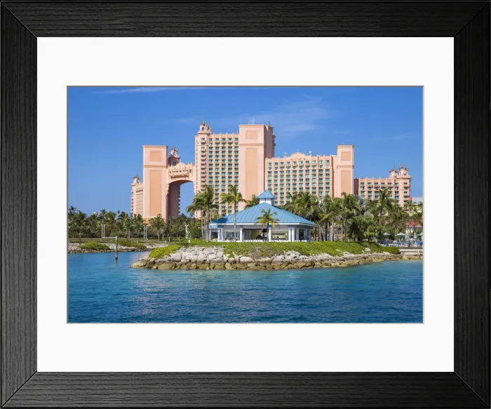 Framed Print : Caribbean, Bahamas, Nassau, Paradise Island, Atlantis resort Framed Print : Caribbean, Bahamas, Nassau, Paradise Island, Atlantis resort