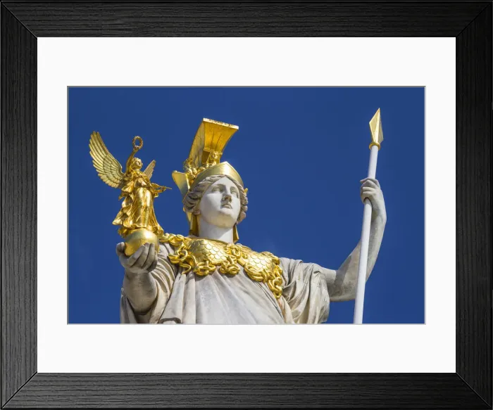 Framed Print : Austria, Vienna, Ringstrasse, The Austrian Parliment building Framed Print : Austria, Vienna, Ringstrasse, The Austrian Parliment building