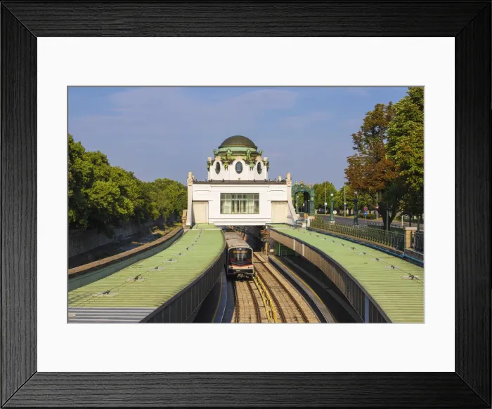 Framed Print : Austria, Vienna, Hietzing District. Otto Wagners Imperial Court Pavilion at Hietzing Framed Print : Austria, Vienna, Hietzing District. Otto Wagners Imperial Court Pavilion at Hietzing