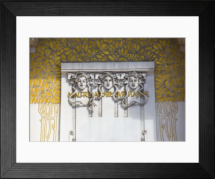 Framed Print : Austria, Vienna, Secession building - an exhibition hall Framed Print : Austria, Vienna, Secession building - an exhibition hall