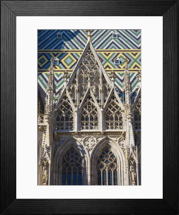 Framed Print : Austria, Vienna, St. Stephens Cathedral Framed Print : Austria, Vienna, St. Stephens Cathedral