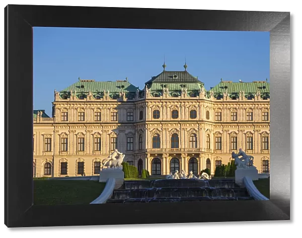Austria, Vienna, Upper Belvedere Palace