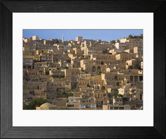 Framed Print : Turkey, Eastern Turkey, Mardin, Old city Framed Print : Turkey, Eastern Turkey, Mardin, Old city