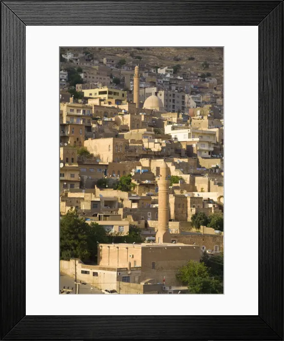 Framed Print : Turkey, Eastern Turkey, Mardin, Old city Framed Print : Turkey, Eastern Turkey, Mardin, Old city