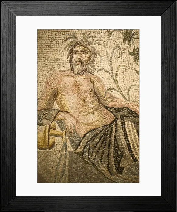 Framed Print : Turkey, Eastern Turkey, Gaziantep - Antep, Museum, Mosaic from Roman site of Belkis Framed Print : Turkey, Eastern Turkey, Gaziantep - Antep, Museum, Mosaic from Roman site of Belkis
