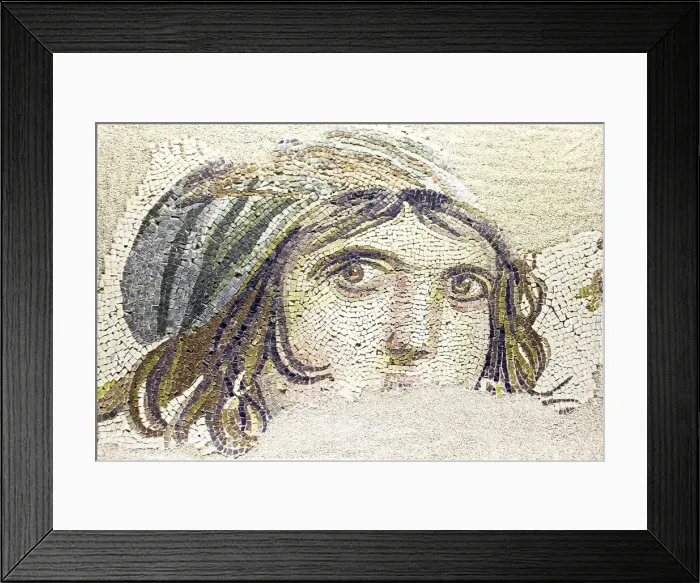 Framed Print : Turkey, Eastern Turkey, Gaziantep - Antep, Museum, Mosaic from Roman site of Belkis Framed Print : Turkey, Eastern Turkey, Gaziantep - Antep, Museum, Mosaic from Roman site of Belkis