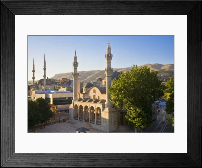 Framed Print : Turkey, Eastern Turkey, Malatya, Yeni Cami