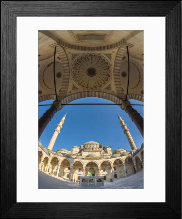 Framed Print : Turkey, Istanbul, Suleymaniye Mosque (Suleymaniye Camii) Framed Print : Turkey, Istanbul, Suleymaniye Mosque (Suleymaniye Camii)