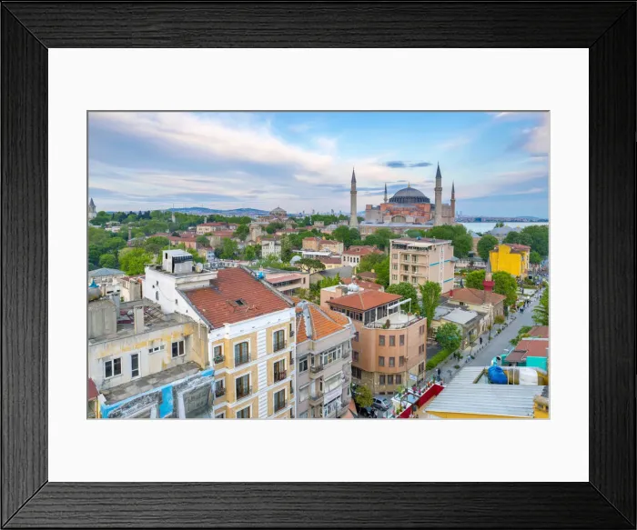 Framed Print : Turkey, Istanbul, Sultanahmet, Hagia Sophia (or Ayasofya), Greek Orthodox basilica Framed Print : Turkey, Istanbul, Sultanahmet, Hagia Sophia (or Ayasofya), Greek Orthodox basilica