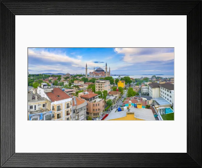 Framed Print : Turkey, Istanbul, Sultanahmet, Hagia Sophia (Ayasofya) Framed Print : Turkey, Istanbul, Sultanahmet, Hagia Sophia (Ayasofya)