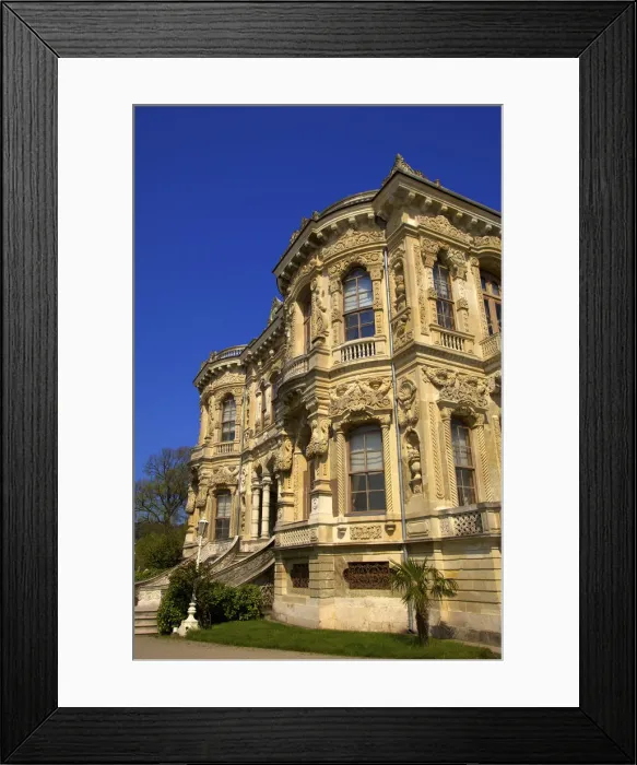 Framed Print : Decorative Facade of Kucuksu Palace, Beykoz, Istanbul, Turkey Framed Print : Decorative Facade of Kucuksu Palace, Beykoz, Istanbul, Turkey