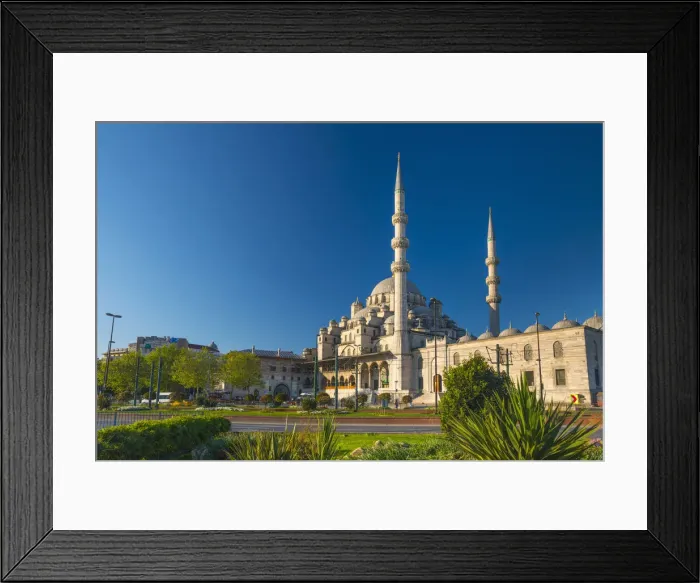 Framed Print : Turkey, Istanbul, Sultanahmet, New Mosque (Yeni Camii)