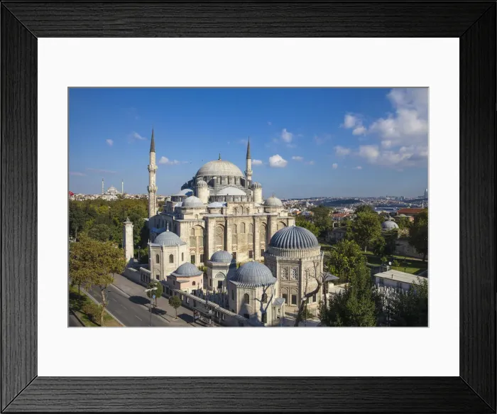 Framed Print : Turkey, Istanbul, Fatih, Sehzade Mosque Framed Print : Turkey, Istanbul, Fatih, Sehzade Mosque