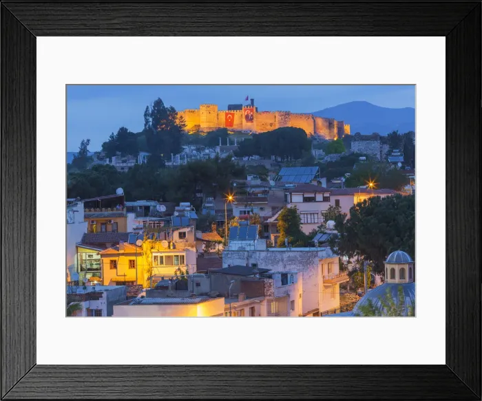 Framed Print : Fortress, Ayasoluk Hill, Ephesus, Selcuk, Izmir Province, Turkey Framed Print : Fortress, Ayasoluk Hill, Ephesus, Selcuk, Izmir Province, Turkey