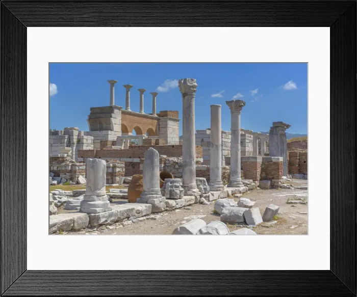 Framed Print : Basilica of St. John, Ephesus, Selcuk, Izmir Province, Turkey Framed Print : Basilica of St. John, Ephesus, Selcuk, Izmir Province, Turkey
