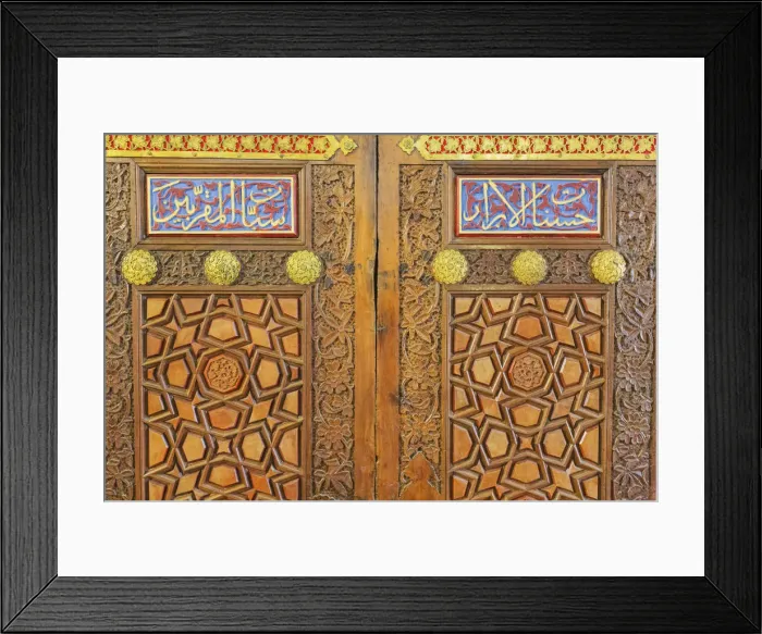 Framed Print : Wooden carved doors, Museum of Selimiye mosque, Edirne, Edirne Province, Turkey Framed Print : Wooden carved doors, Museum of Selimiye mosque, Edirne, Edirne Province, Turkey