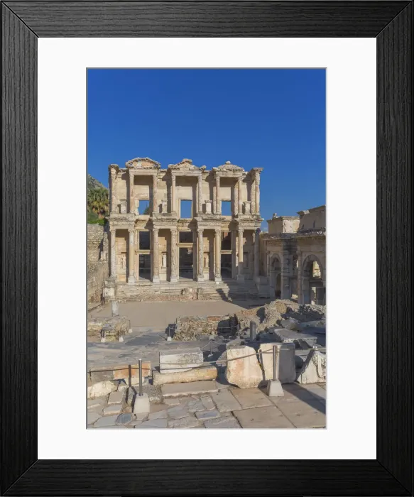 Framed Print : Library of Celsus, Ruins of ancient Ephesus, Selcuk, Izmir Province, Turkey Framed Print : Library of Celsus, Ruins of ancient Ephesus, Selcuk, Izmir Province, Turkey