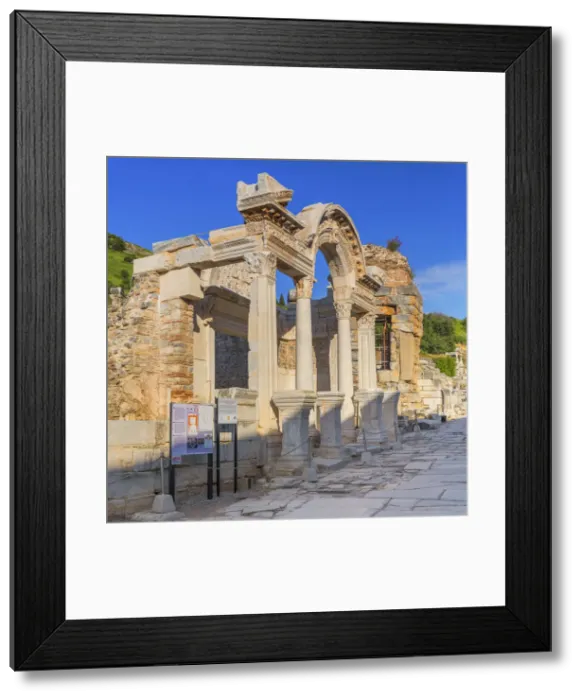 Framed Print : Temple of Hadrian, ruins of ancient Ephesus, Selcuk, Izmir Province, Turkey Framed Print : Temple of Hadrian, ruins of ancient Ephesus, Selcuk, Izmir Province, Turkey