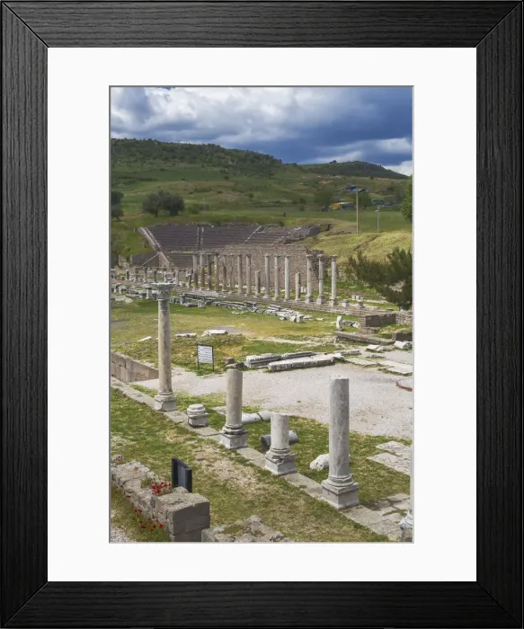 Framed Print : Sanctuary of Asclepius, Pergamon, Bergama, Izmir Province, Turkey Framed Print : Sanctuary of Asclepius, Pergamon, Bergama, Izmir Province, Turkey