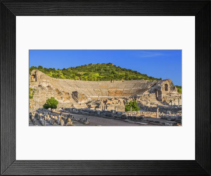 Framed Print : Ruins of ancient Ephesus, Selcuk, Izmir Province, Turkey Framed Print : Ruins of ancient Ephesus, Selcuk, Izmir Province, Turkey