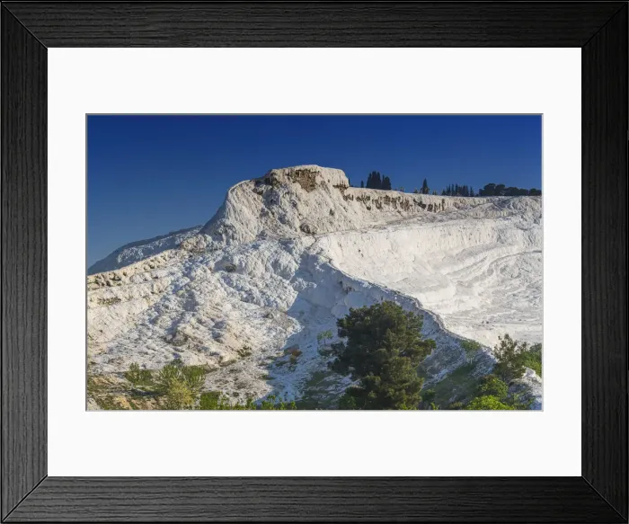 Framed Print : Travertine terrace, Pamukkale, Denizli Province, Turkey Framed Print : Travertine terrace, Pamukkale, Denizli Province, Turkey