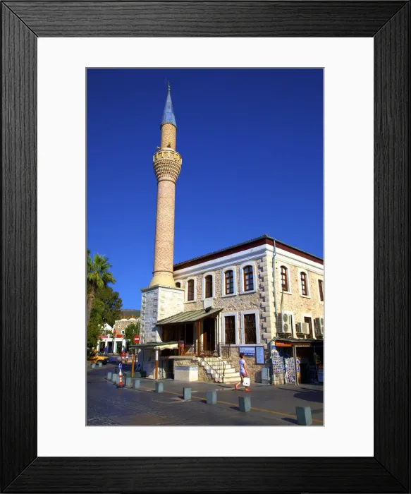 Framed Print : Adliye Mosque in Bodrum, Turkey, Asia Framed Print : Adliye Mosque in Bodrum, Turkey, Asia