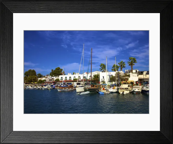 Framed Print : Yalikavak, Bodrum Peninsula, Turkey Framed Print : Yalikavak, Bodrum Peninsula, Turkey