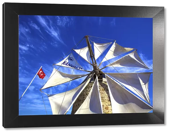 Windmill, Bodrum Peninsula, Turkey