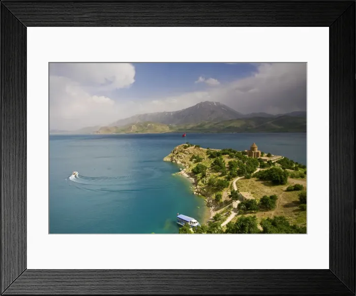 Framed Print : Turkey, Eastern Turkey, Lake Van, Akdamar Island, Armenian Church of the Holy Cross Framed Print : Turkey, Eastern Turkey, Lake Van, Akdamar Island, Armenian Church of the Holy Cross