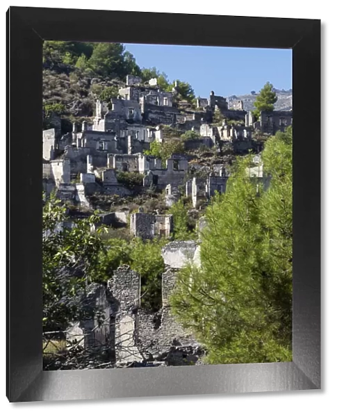 Turkey, Fethiye, Kayakoy (Mugla) Ghost Town, a former greek colony and now an abandoned