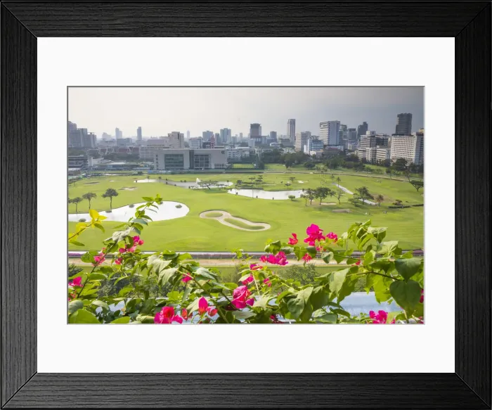 Framed Print : The Royal Bangkok Sports Club, Bangkok, Thailand