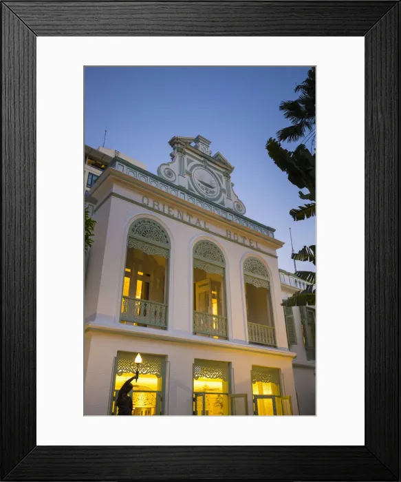 Framed Print : Authors Wing at the Mandarin Oriental hotel, Riverside, Bangkok, Thailand Framed Print : Authors Wing at the Mandarin Oriental hotel, Riverside, Bangkok, Thailand