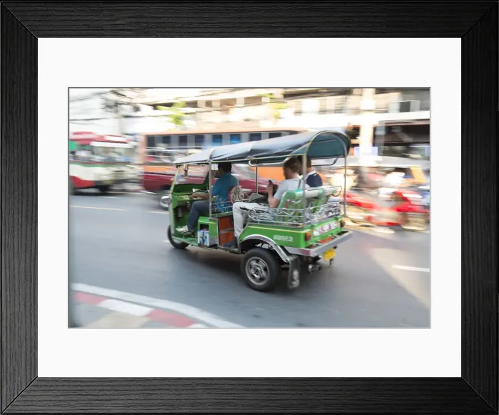 Framed Print : Tuk-tuk in Bangkok, Thailand Framed Print : Tuk-tuk in Bangkok, Thailand