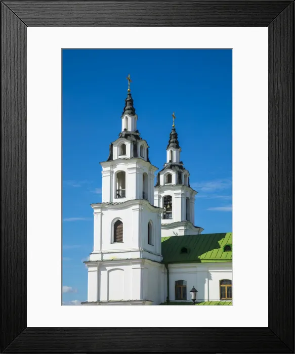 Framed Print : Cathedral of the Holy Spirit, Trinity Suburb, Minsk, Belarus