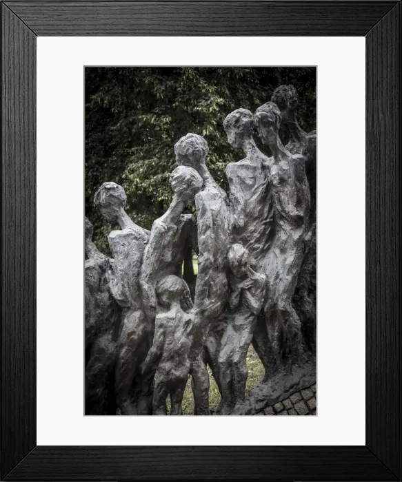 Framed Print : Yama Memorial (site of Nazi massacre of Jews in WW2), Minsk, Belarus