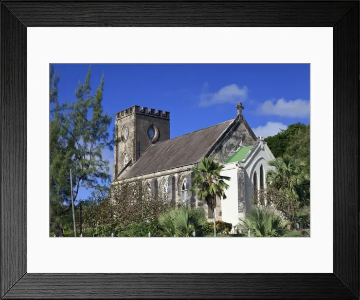 Framed Print : Caribbean, Barbados, St. Andrew Parish Church (Barbados Oldest Church) Framed Print : Caribbean, Barbados, St. Andrew Parish Church (Barbados Oldest Church)