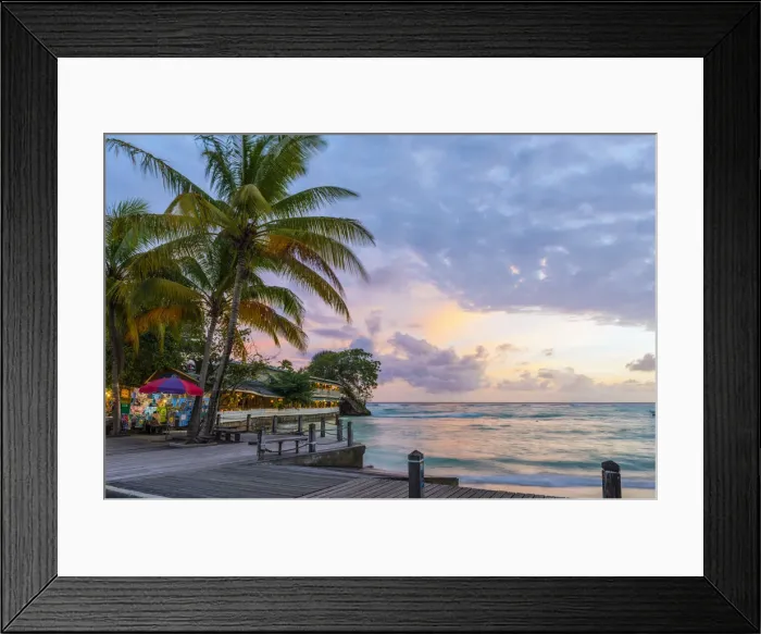 Framed Print : Caribbean, Barbados, St. Lawrence Gap, St. Lawrence Bay, St. Lawrence Beach Framed Print : Caribbean, Barbados, St. Lawrence Gap, St. Lawrence Bay, St. Lawrence Beach