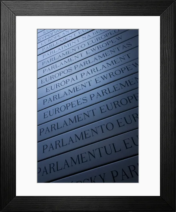 Framed Print : European Parliament, Brussels, Belgium Framed Print : European Parliament, Brussels, Belgium